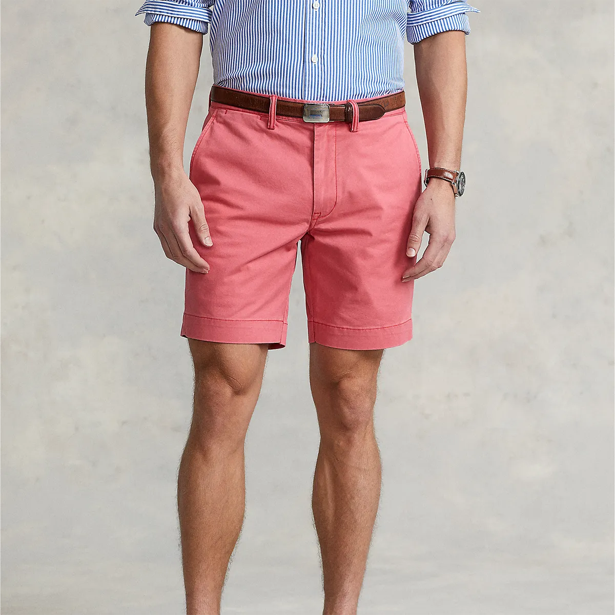 Ralph Lauren - Straight Fit Bedford Short in Red