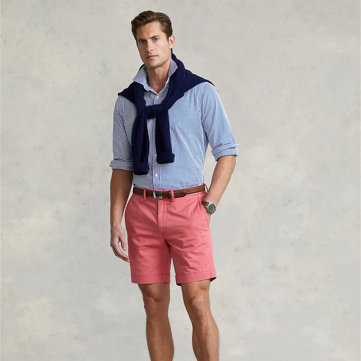 Ralph Lauren - Straight Fit Bedford Short in Red