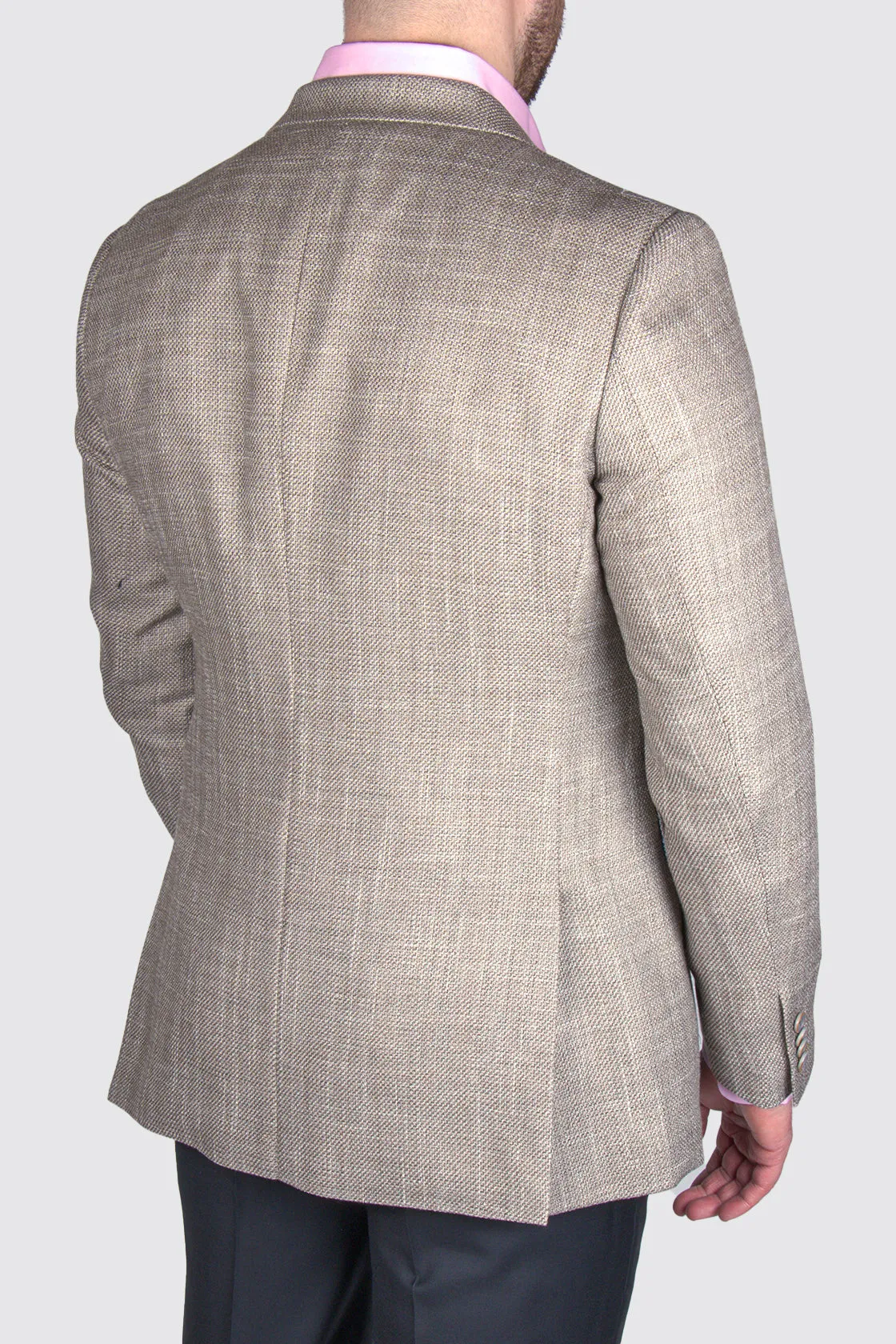 Rembrandt Hawker Textured Blazer Light Brown