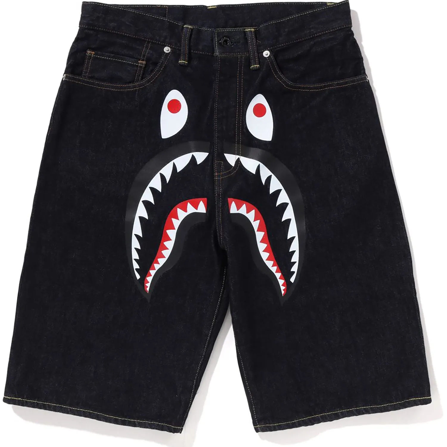 SHARK DENIM SHORTS MENS