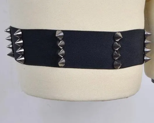 Spiked Garter Belts