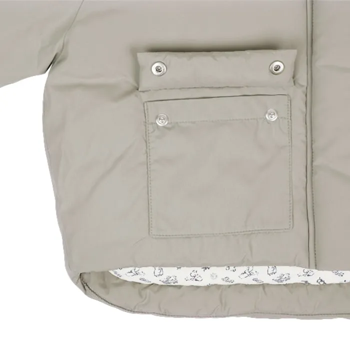 Tambere Child Erif Hooded Puffer Jacket Grey