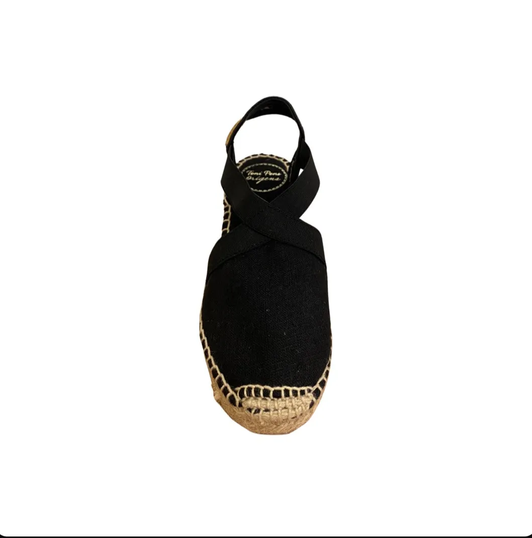 Ter Black Classic Espadrille