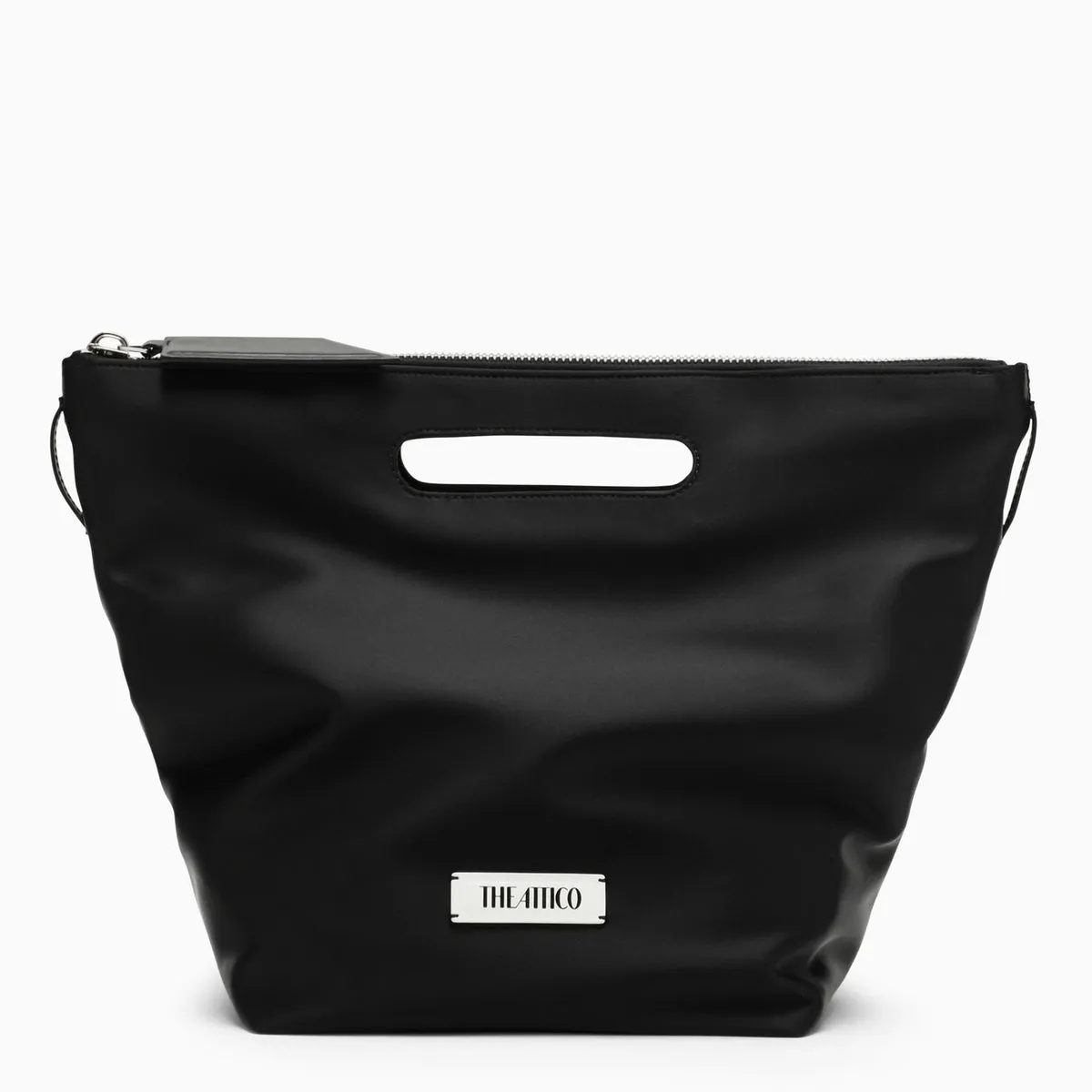 The Attico    The Attico Via Dei Giardini 30 Black Tote Bag