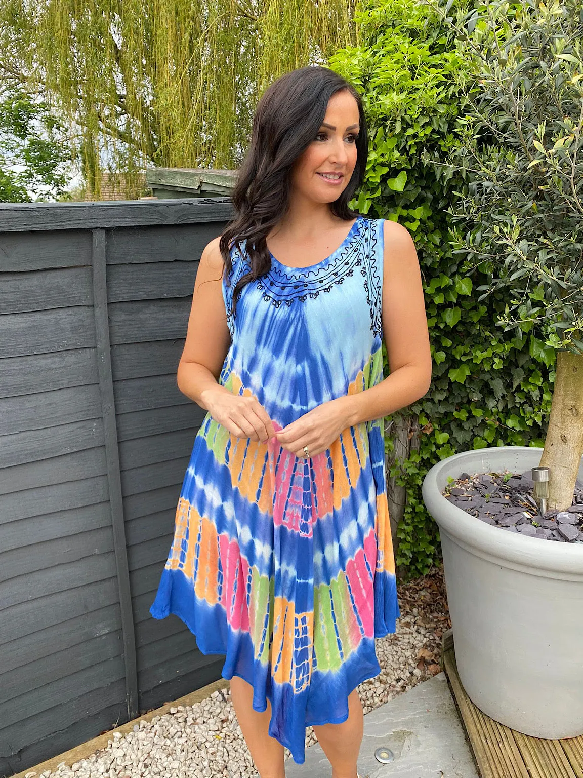 Tie Dye Sun Dress Thea