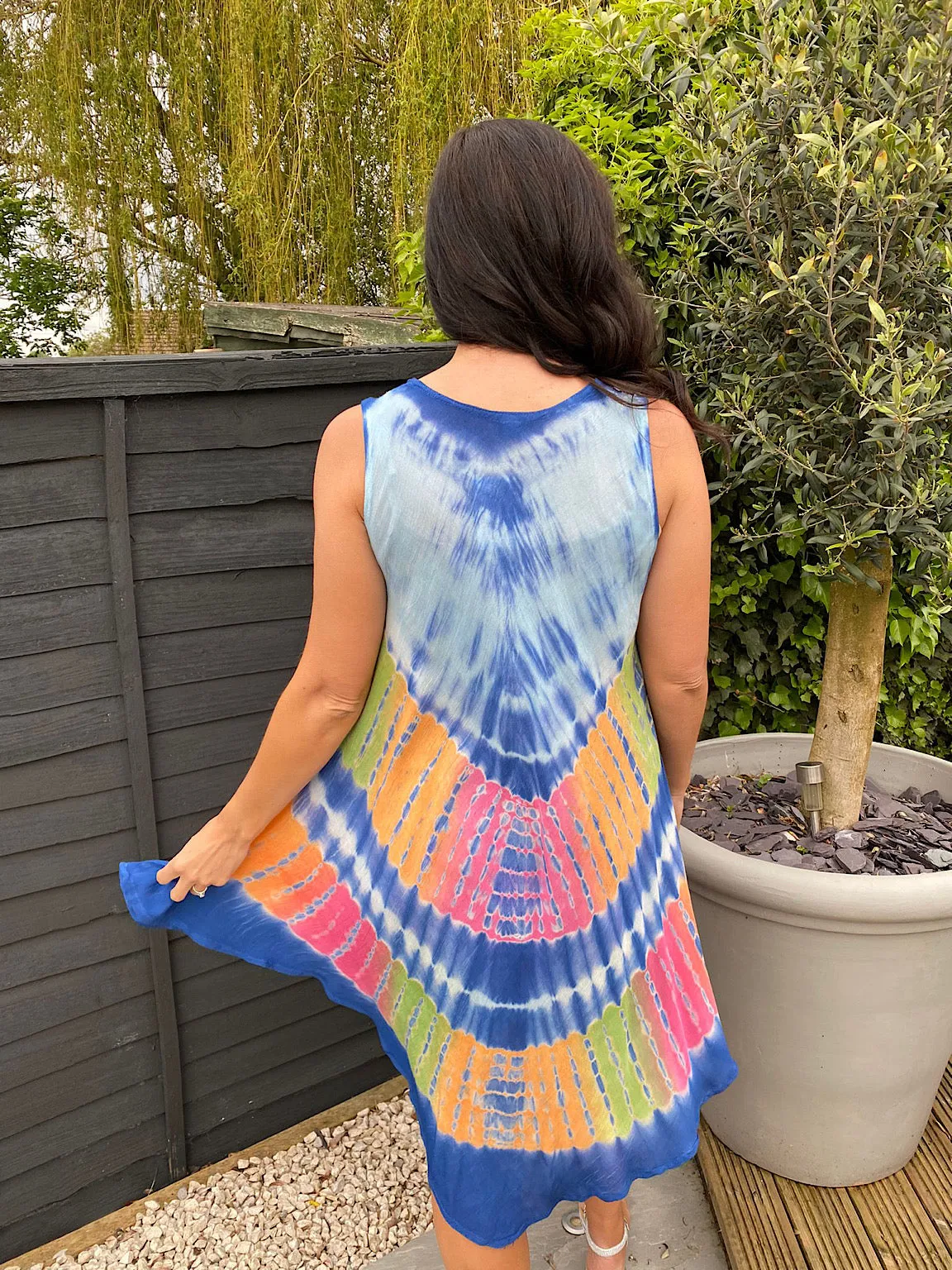 Tie Dye Sun Dress Thea