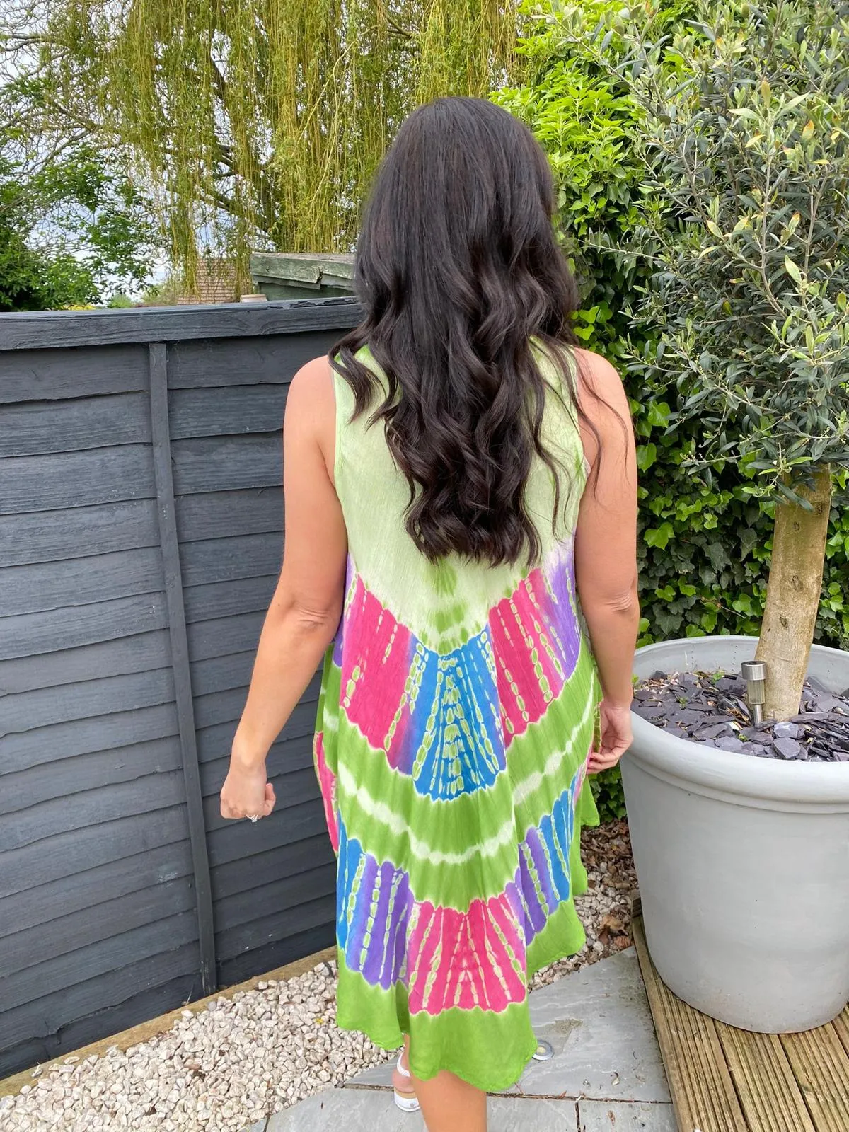 Tie Dye Sun Dress Thea