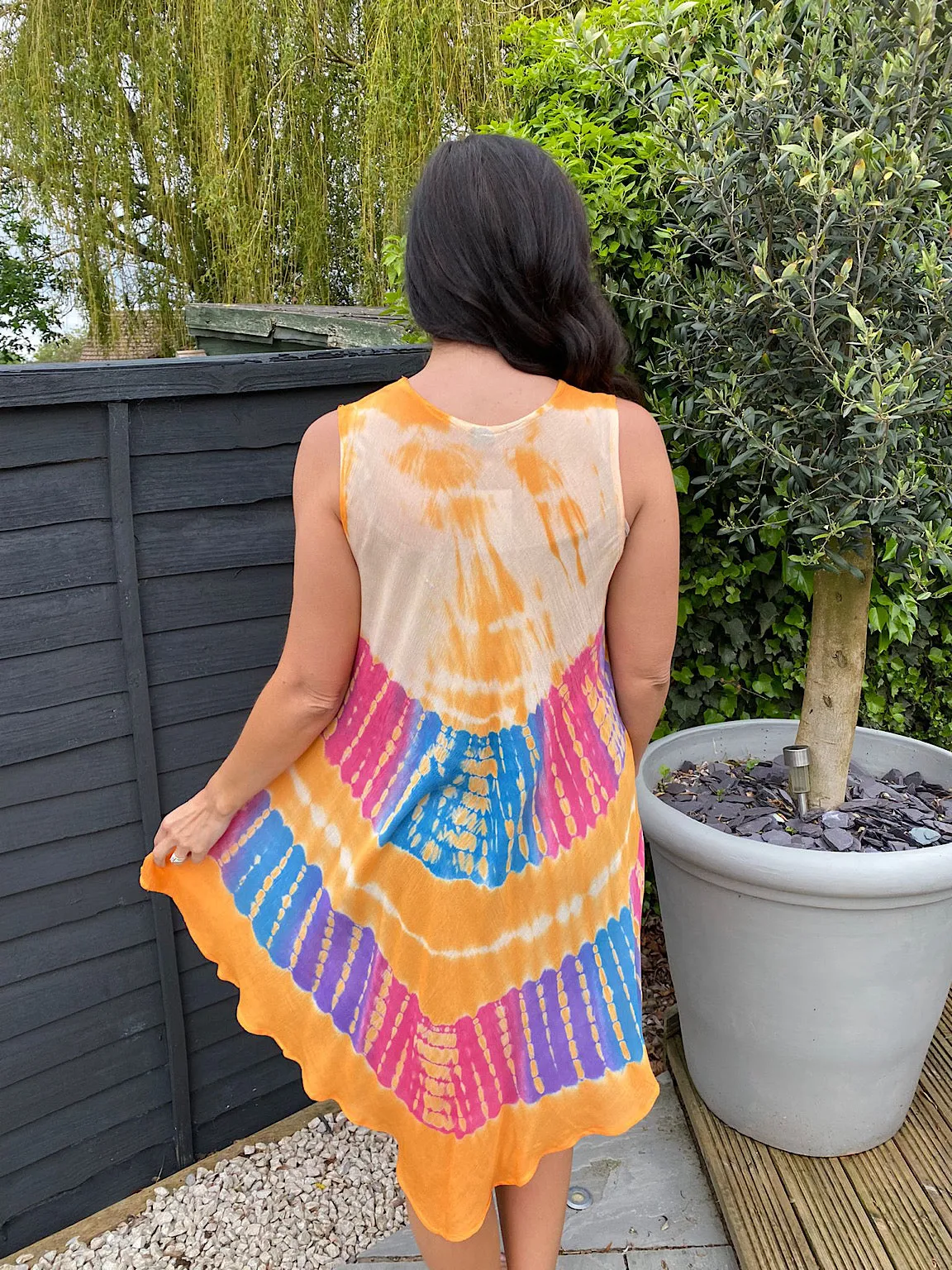 Tie Dye Sun Dress Thea