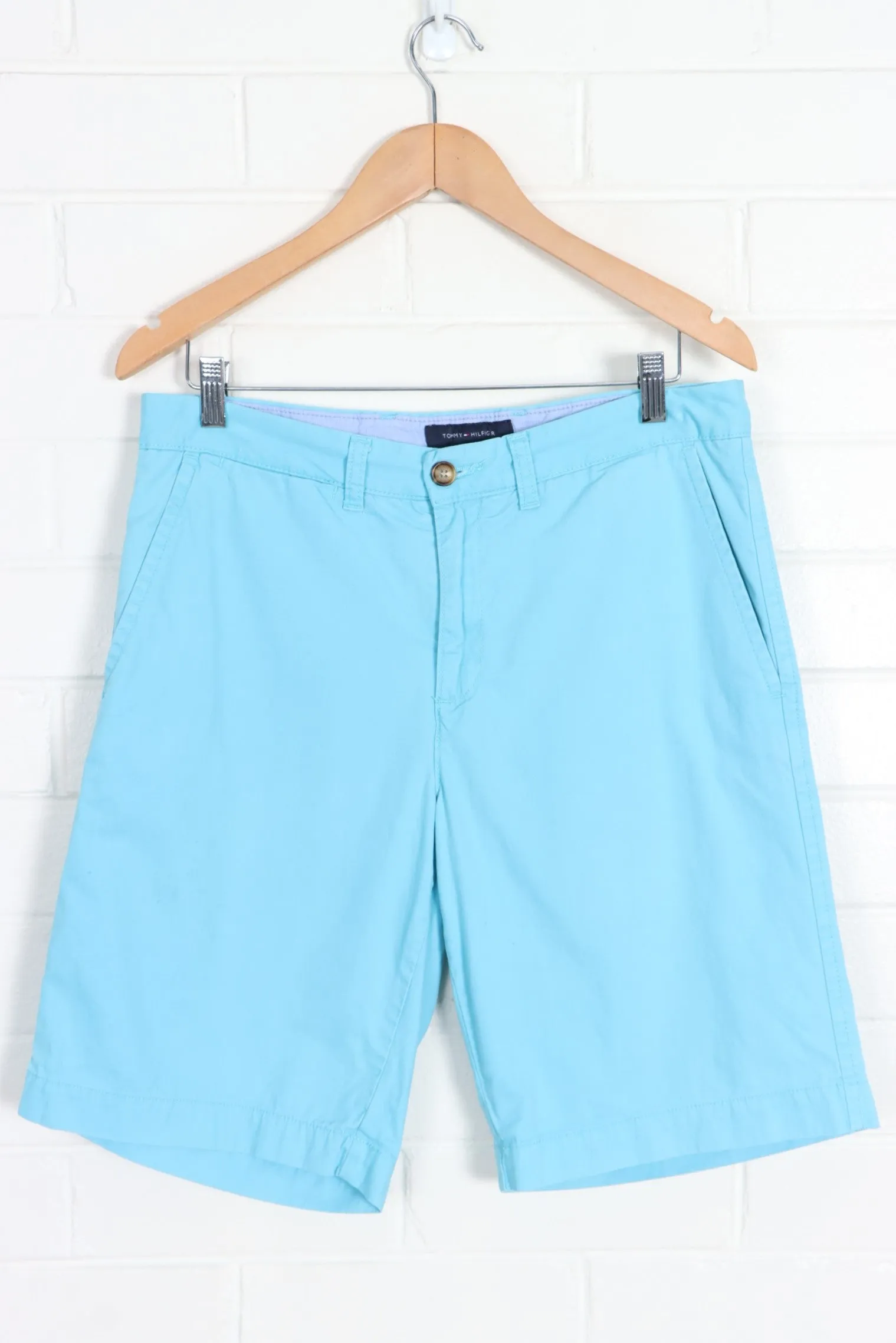 TOMMY HILFIGER Blue Chino Shorts (32)