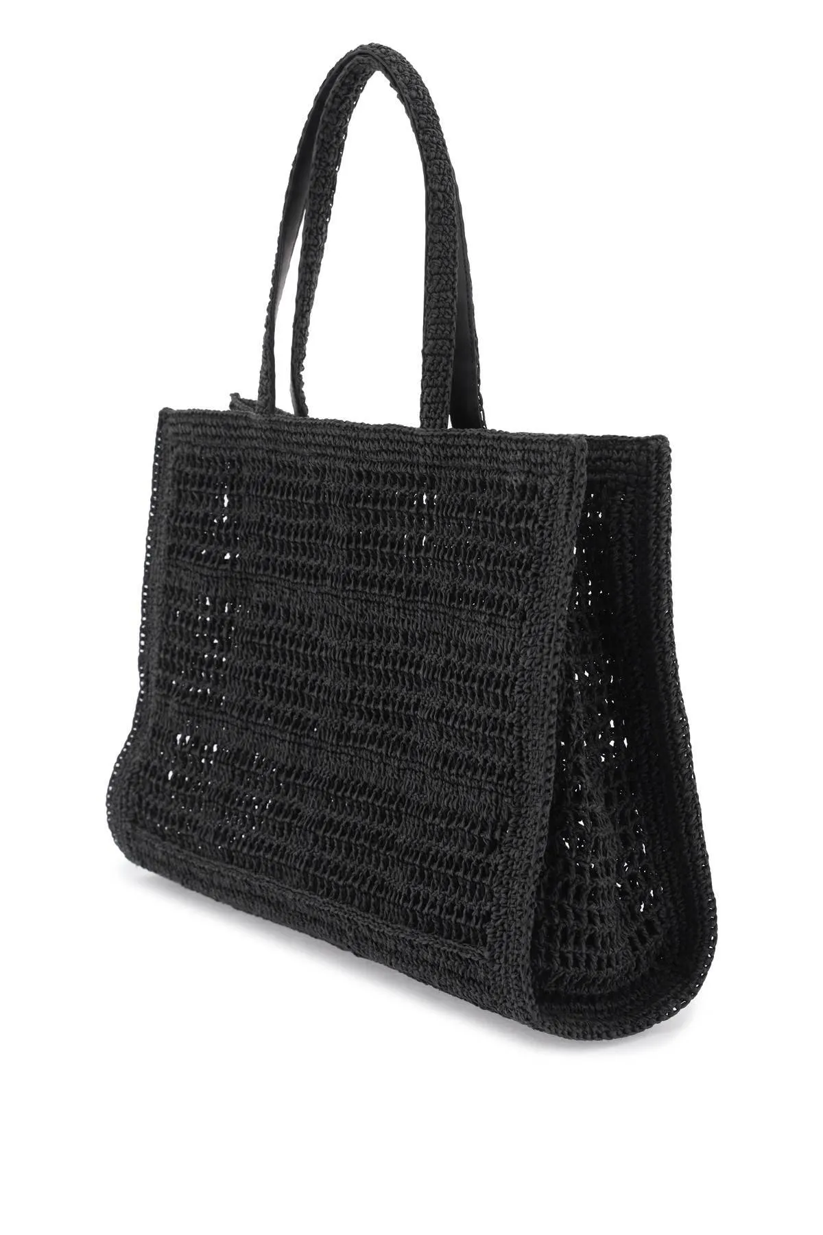 Tory Burch    Tory Burch Ella Crochet Raffia Tote Bag In