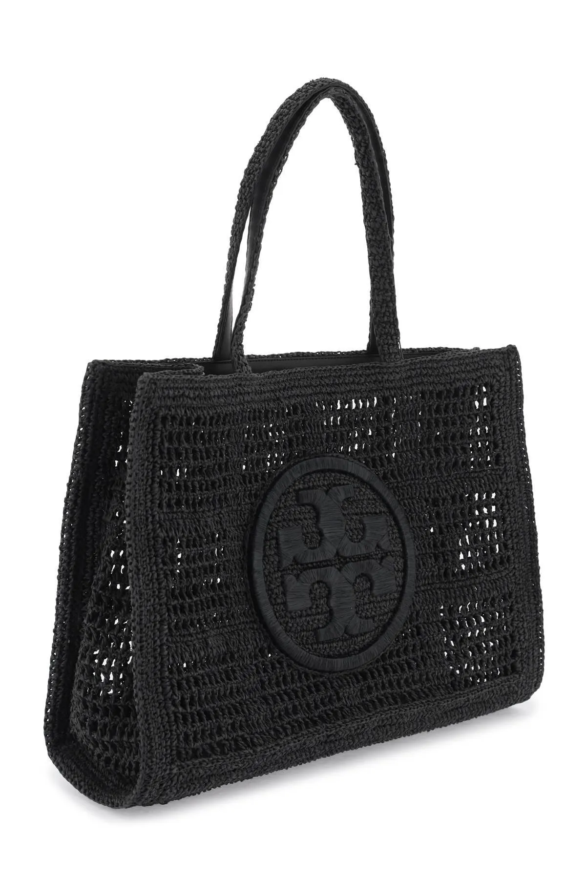 Tory Burch    Tory Burch Ella Crochet Raffia Tote Bag In