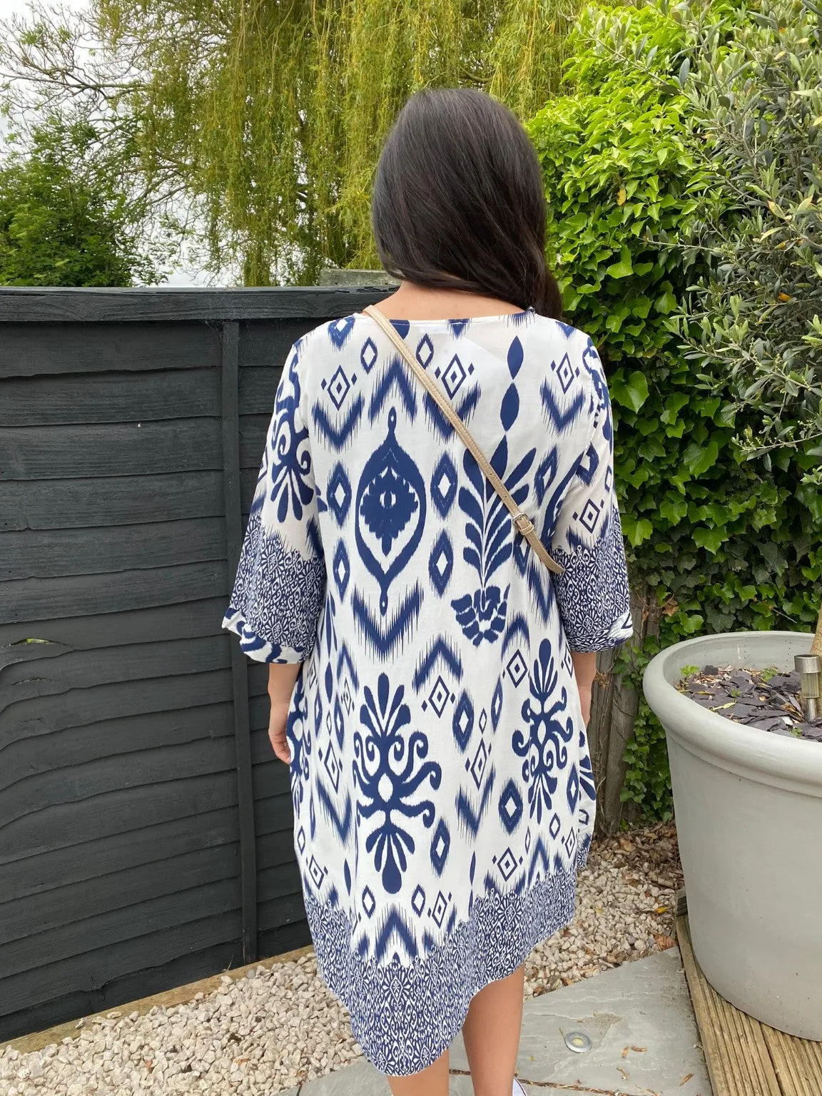 Tribal Print Dress Josie