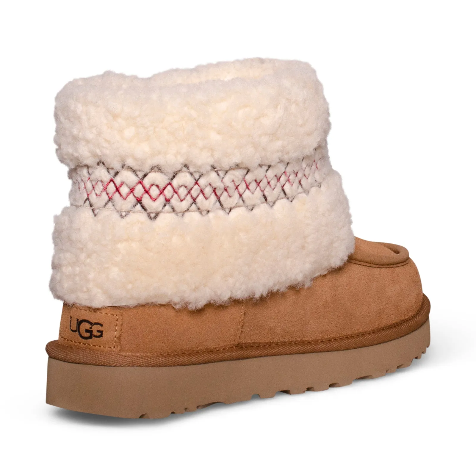 UGG Mini UGG Braid Chestnut Boots - Women's