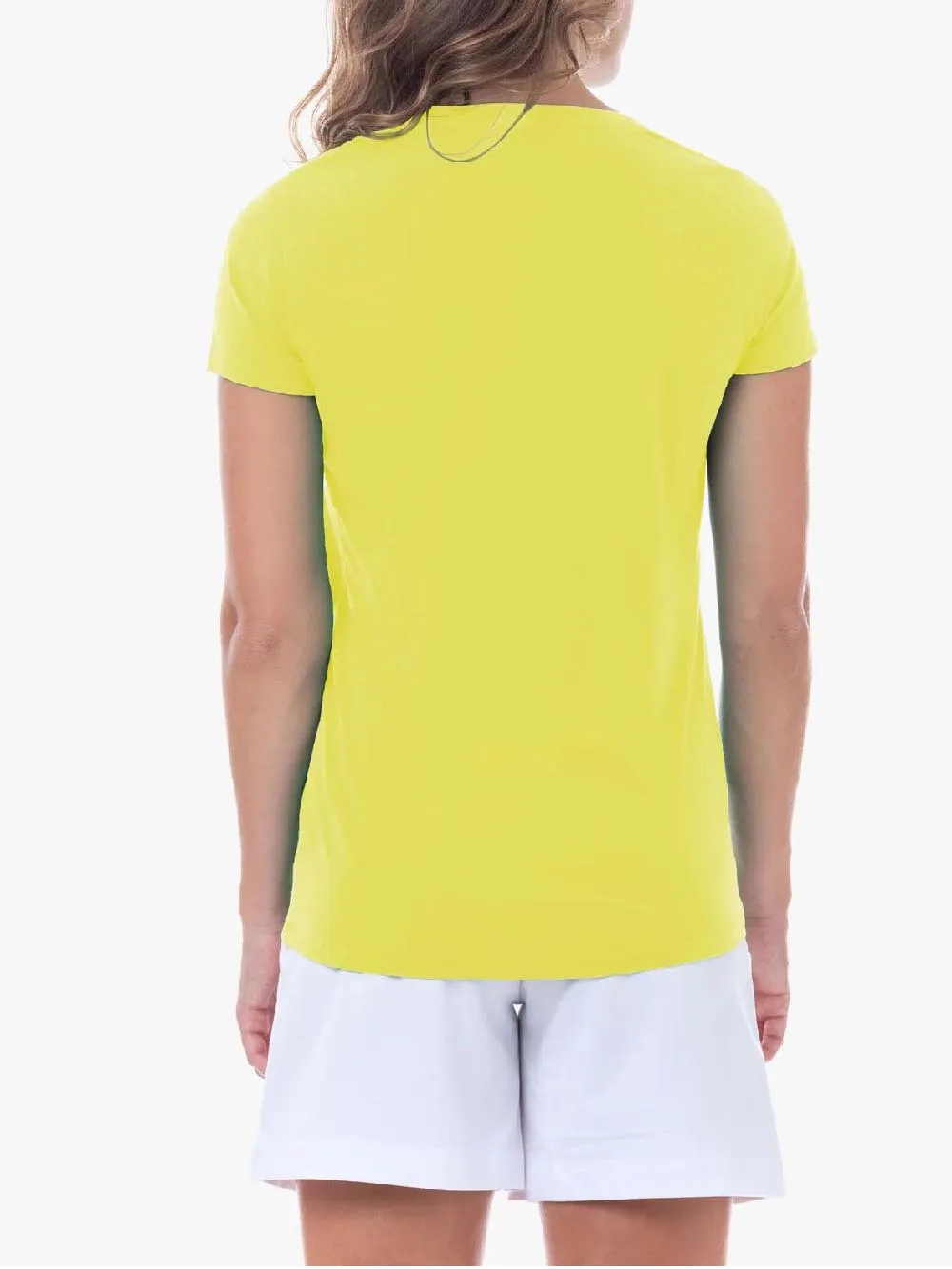 U.S. Polo Assn. T-shirt Donna 64941 51520 Giallo