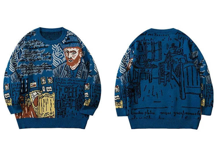 Van Gogh Vintage Sweater