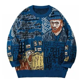 Van Gogh Vintage Sweater