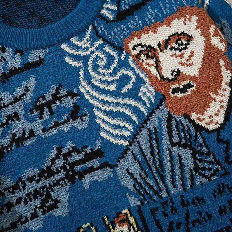 Van Gogh Vintage Sweater