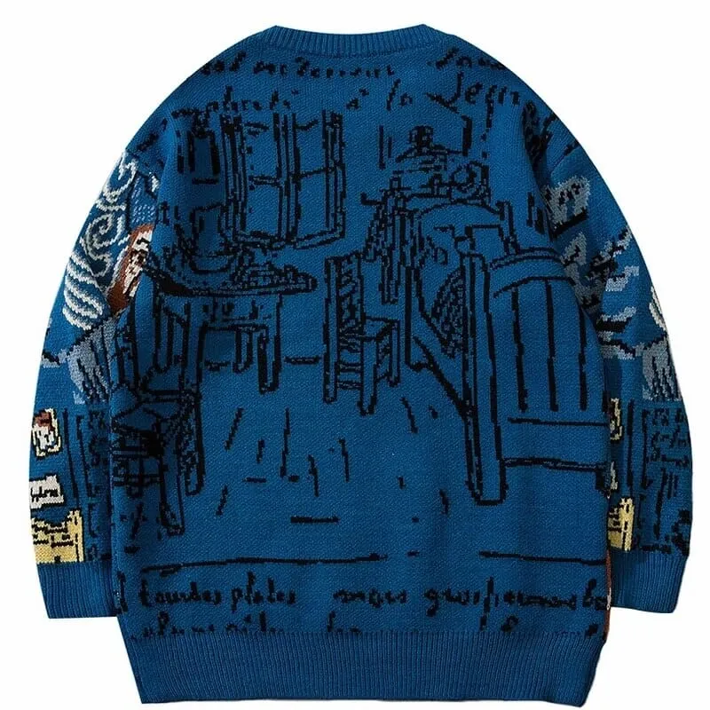 Van Gogh Vintage Sweater