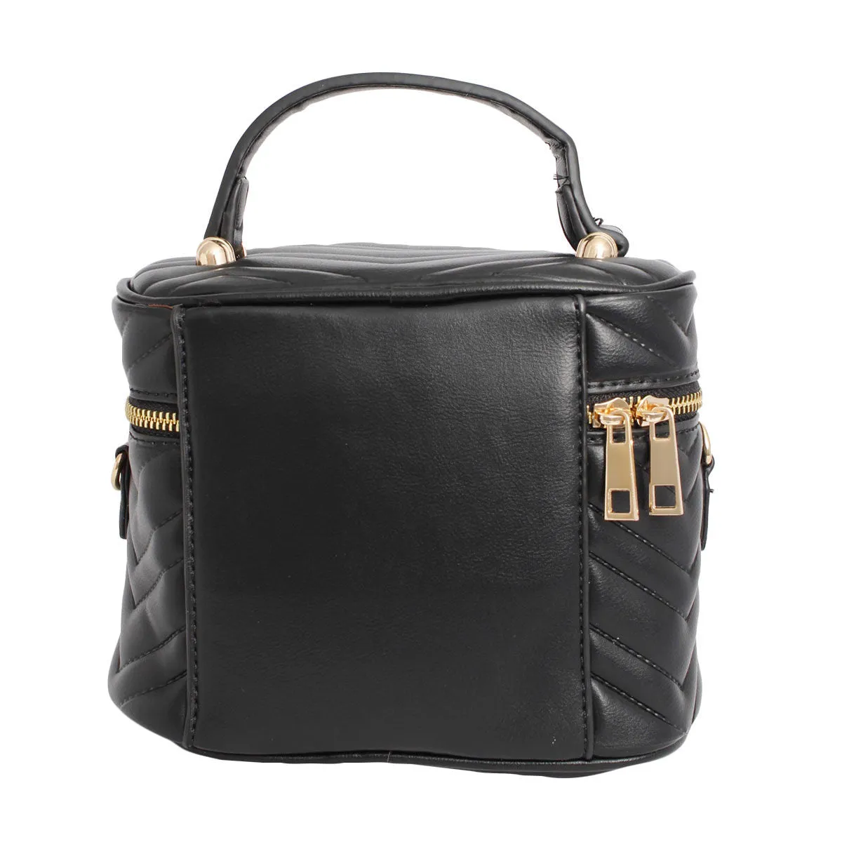 Vanity Case Crossbody Bag - Black