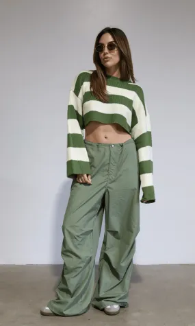 Varsity Cool Crop Sweater - FINAL SALE