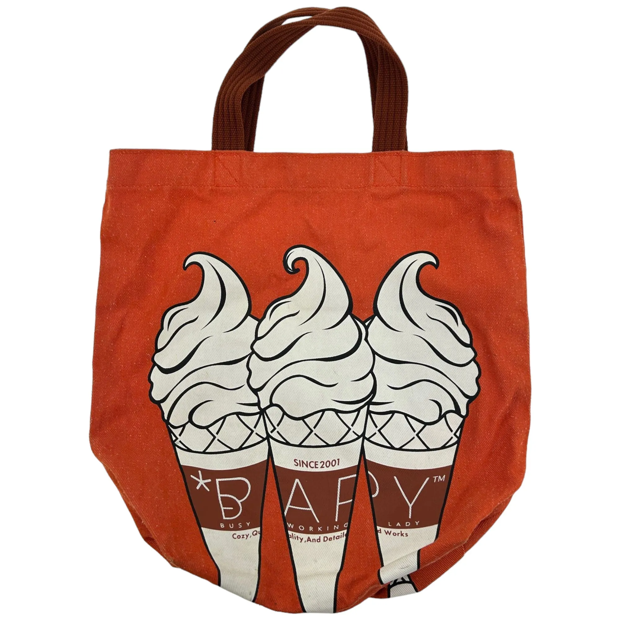 Vintage BAPE Ice Cream Pattern Tote Bag | Second Wave Vintage