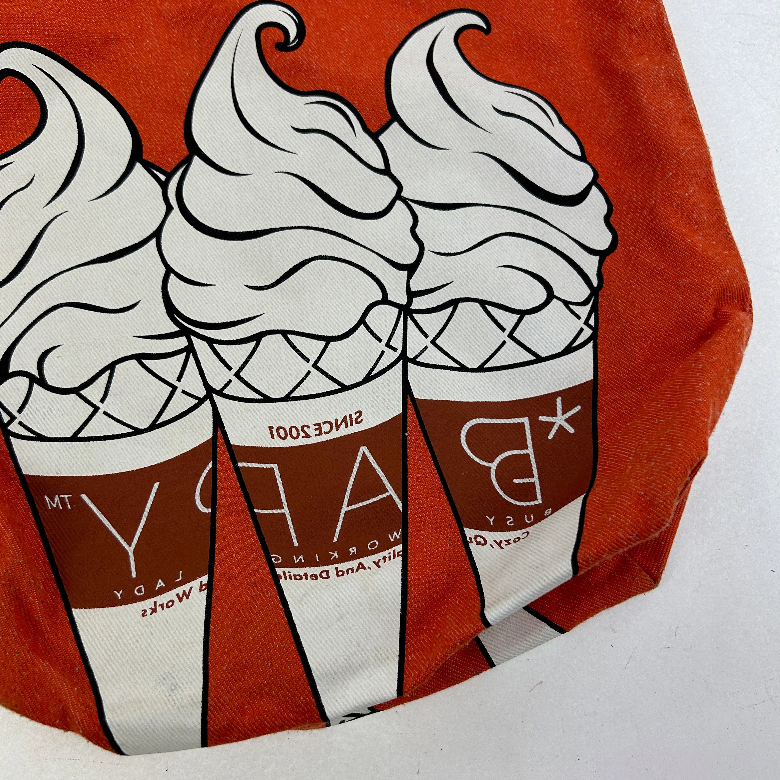 Vintage BAPE Ice Cream Pattern Tote Bag | Second Wave Vintage