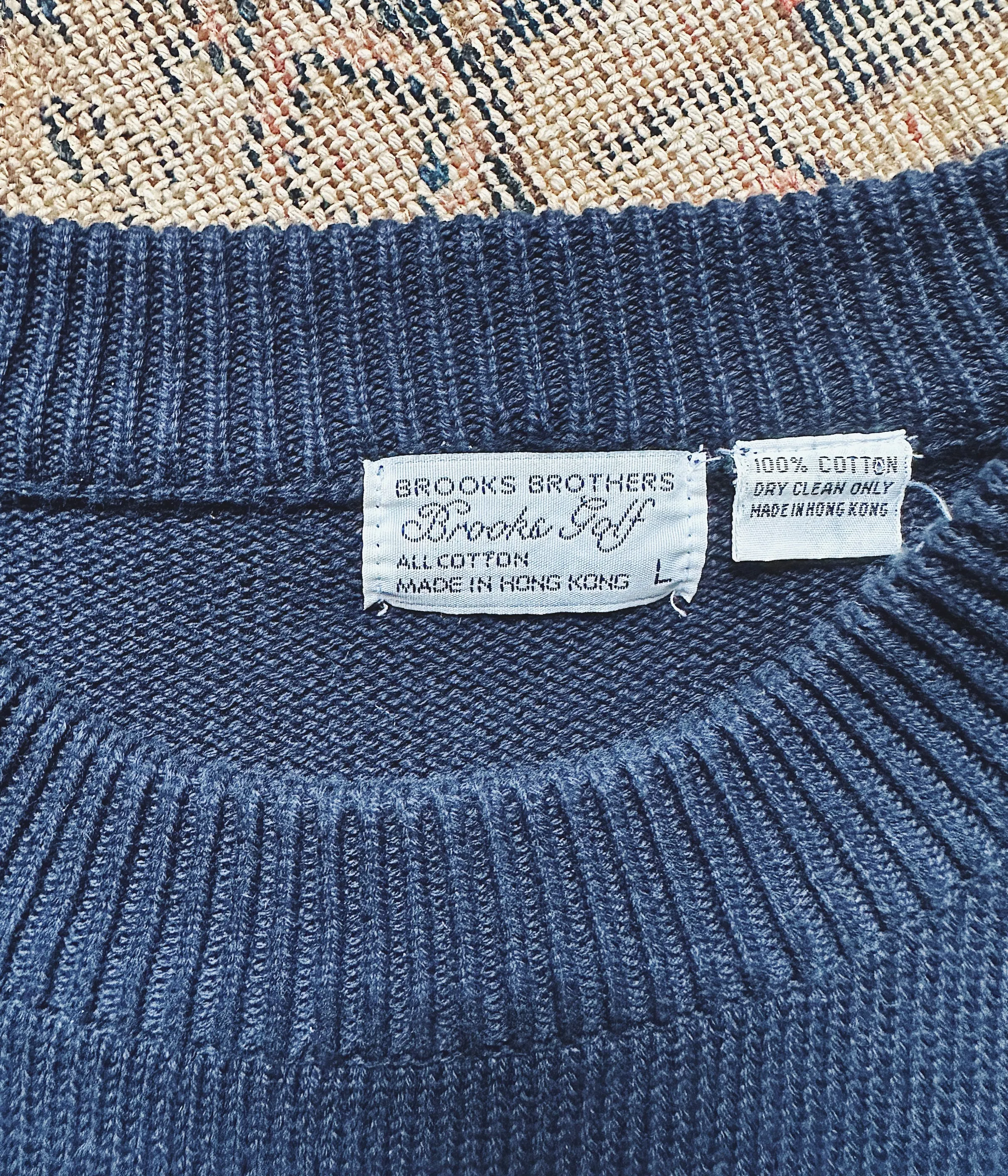 Vintage Brooks Brothers Golf Sweater