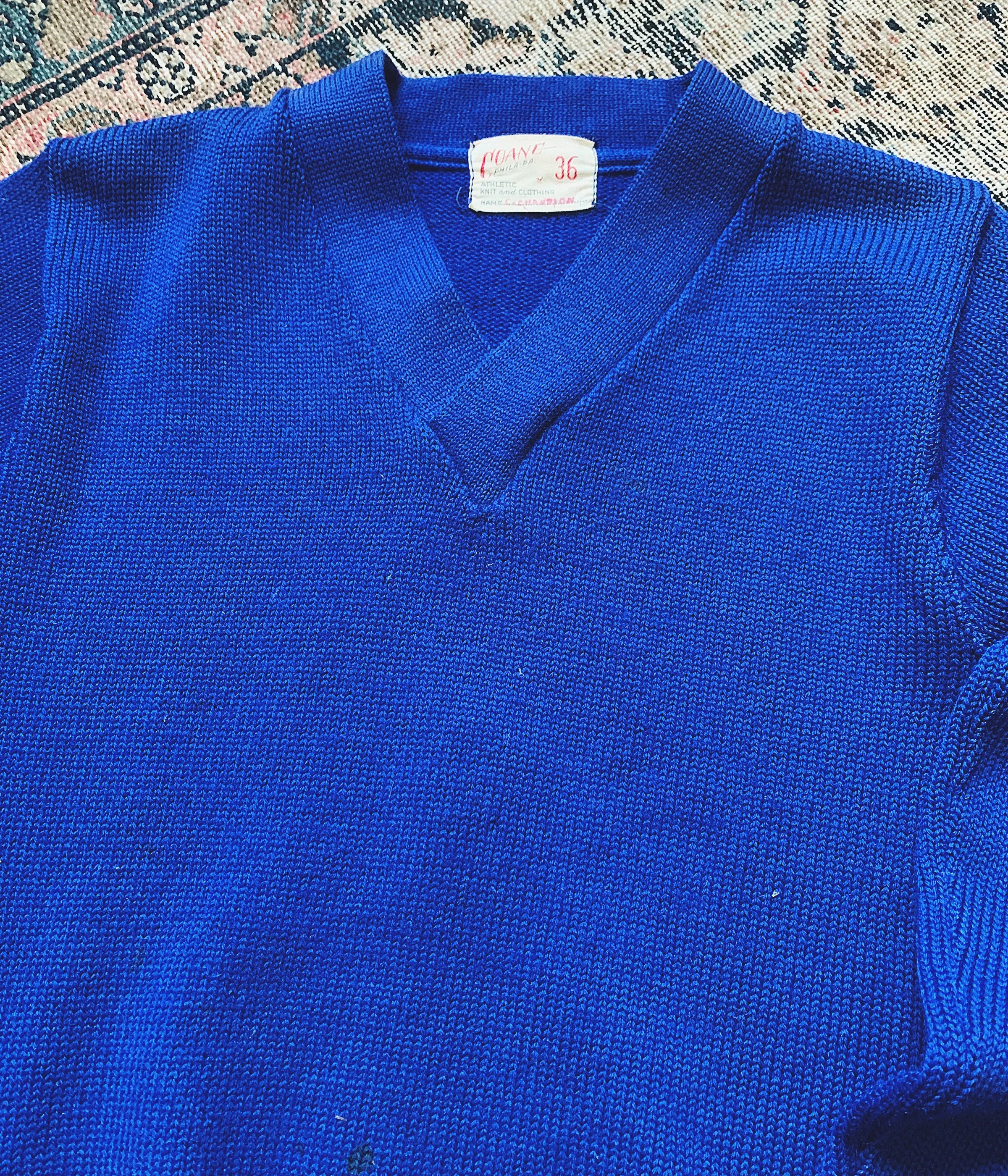 Vintage Coane Varsity Sweater