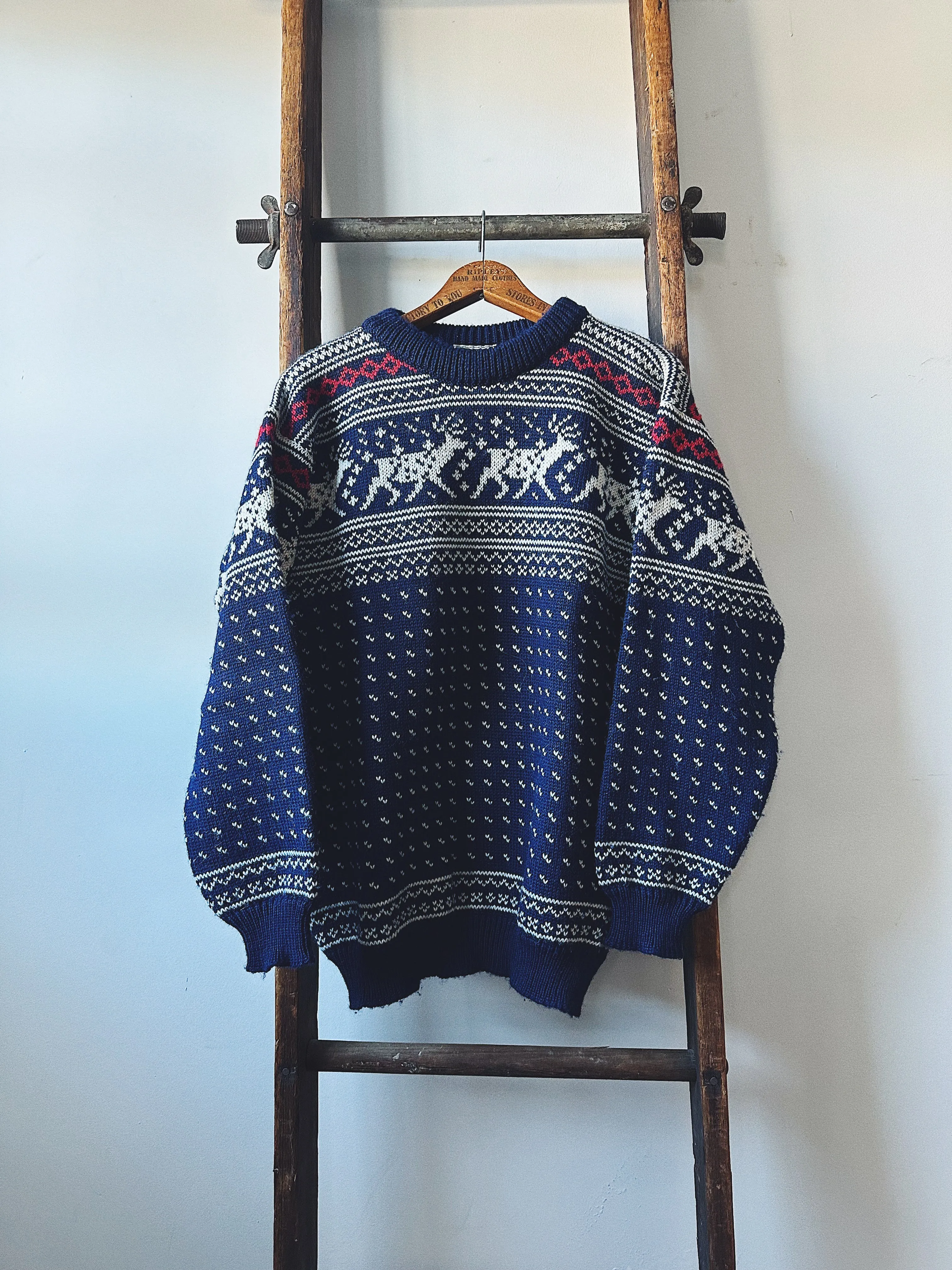 Vintage L.L.Bean Norwegian Sweater – Medium