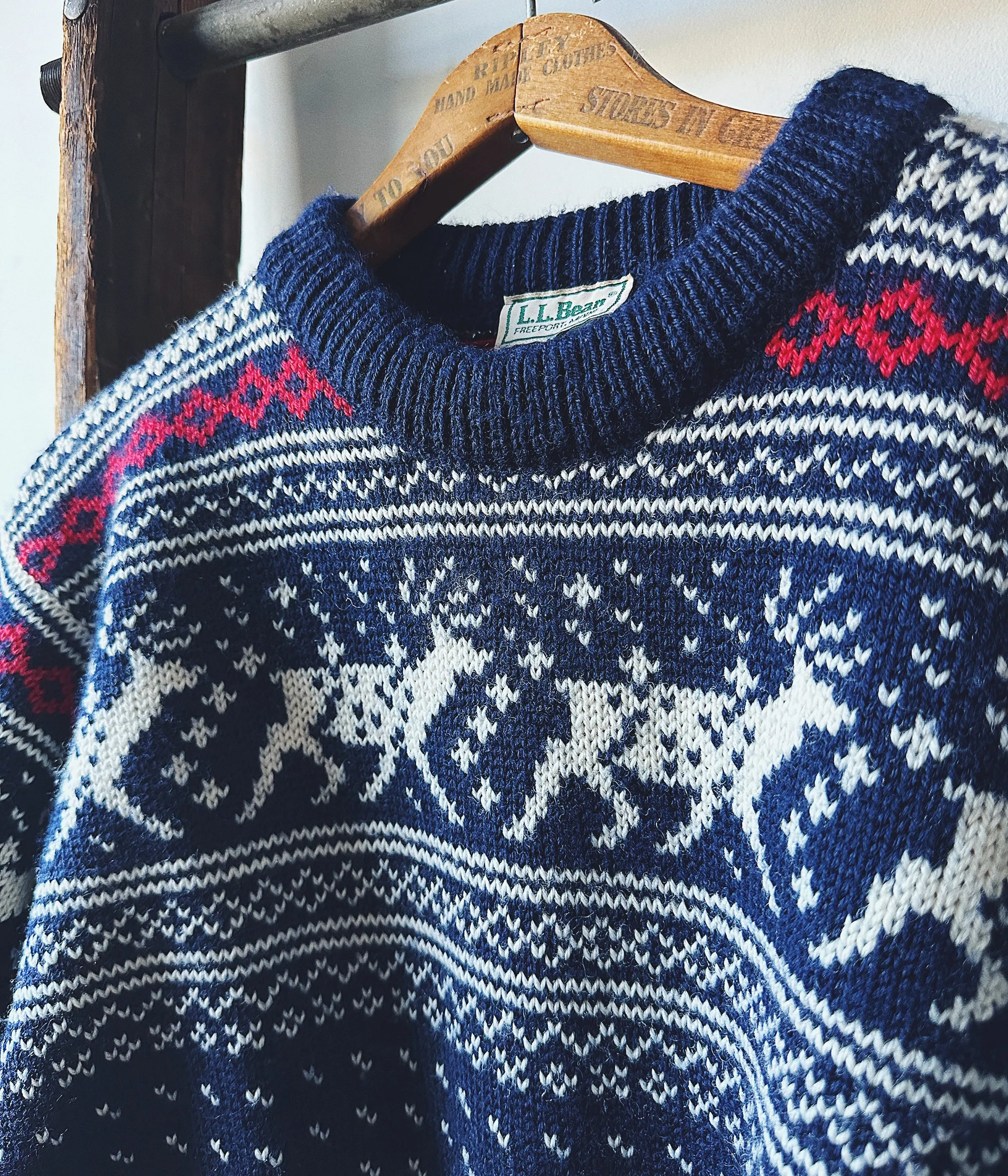 Vintage L.L.Bean Norwegian Sweater – Medium