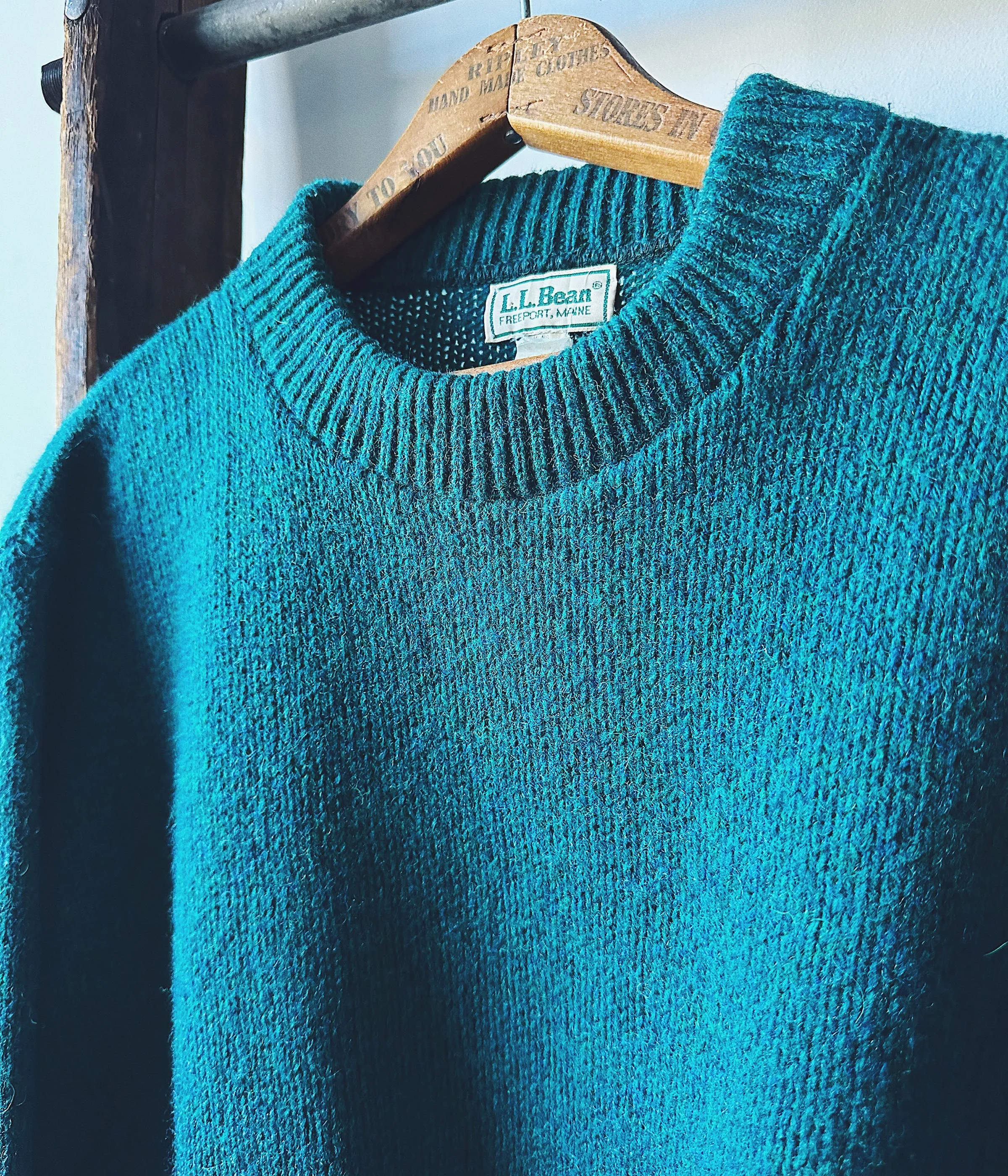 Vintage L.L.Bean Wool Sweater – Large