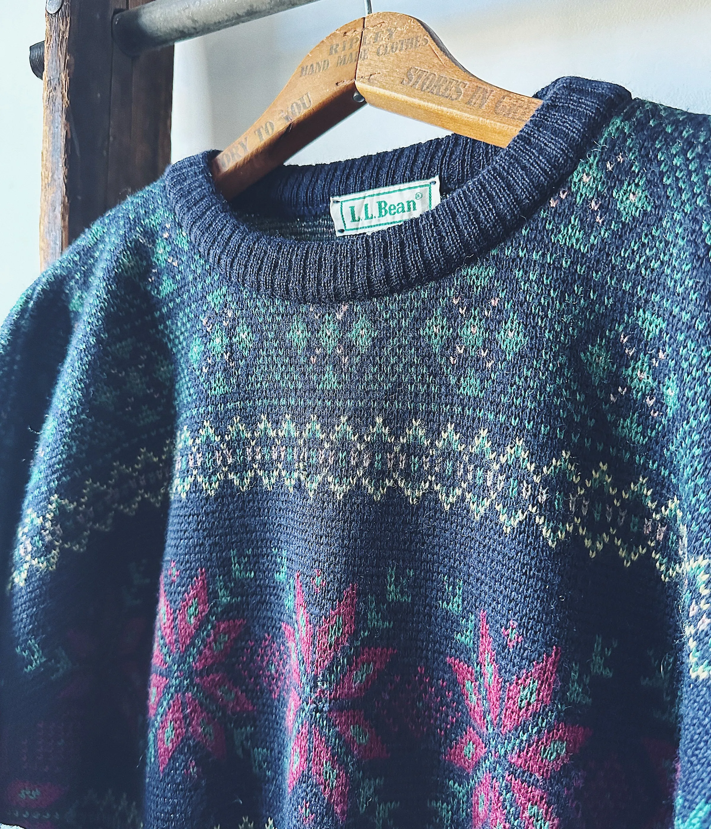 Vintage L.L.Bean Wool Sweater – XL