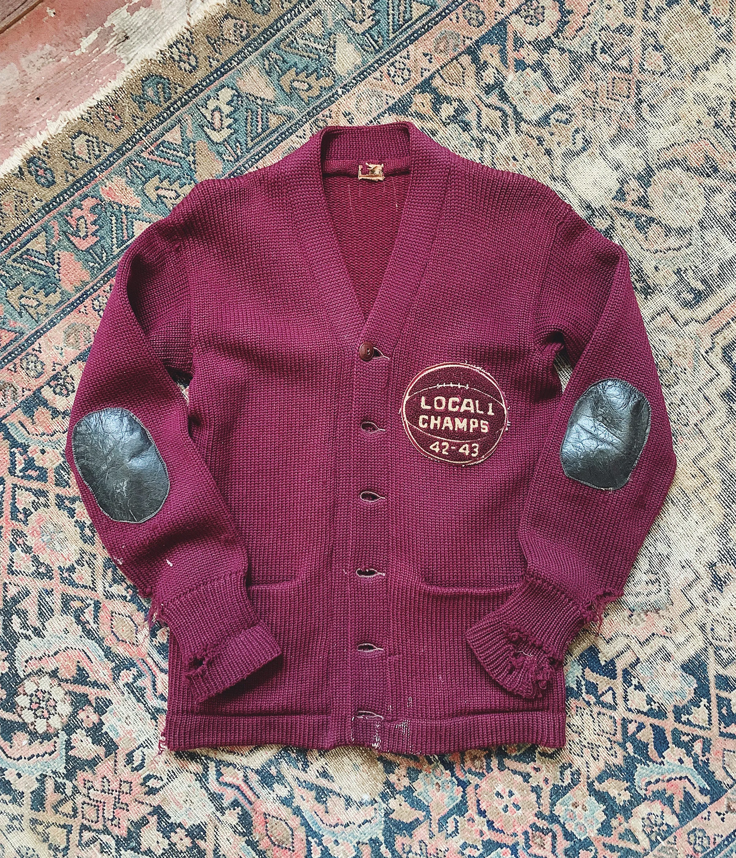 Vintage Local Champs Varsity Sweater