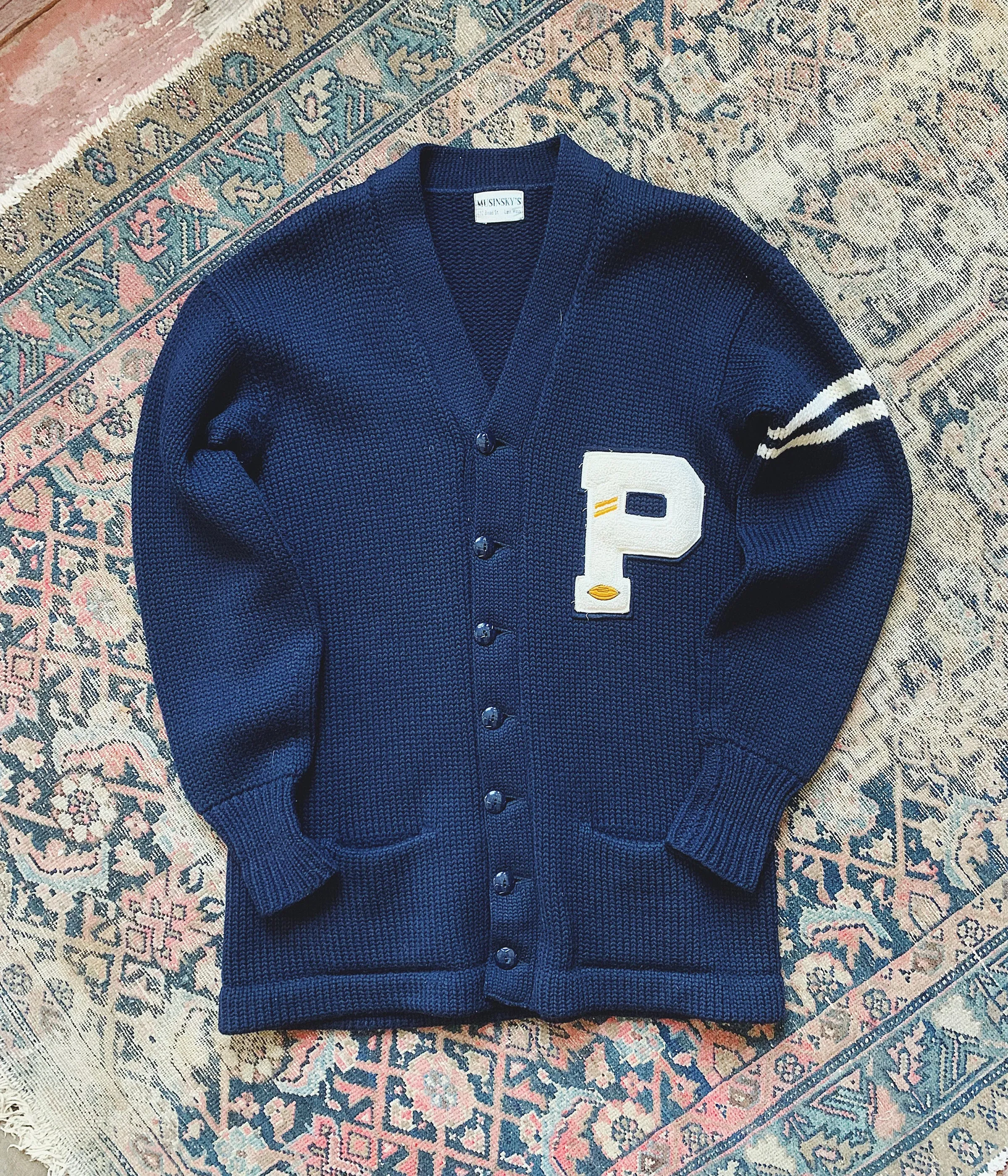 Vintage Musinsky's P Varsity Sweater