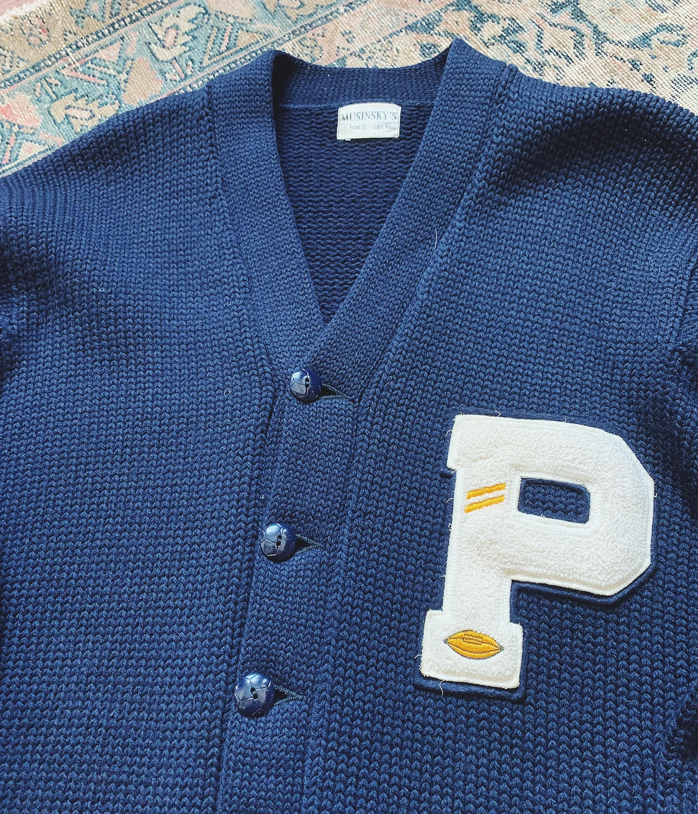 Vintage Musinsky's P Varsity Sweater