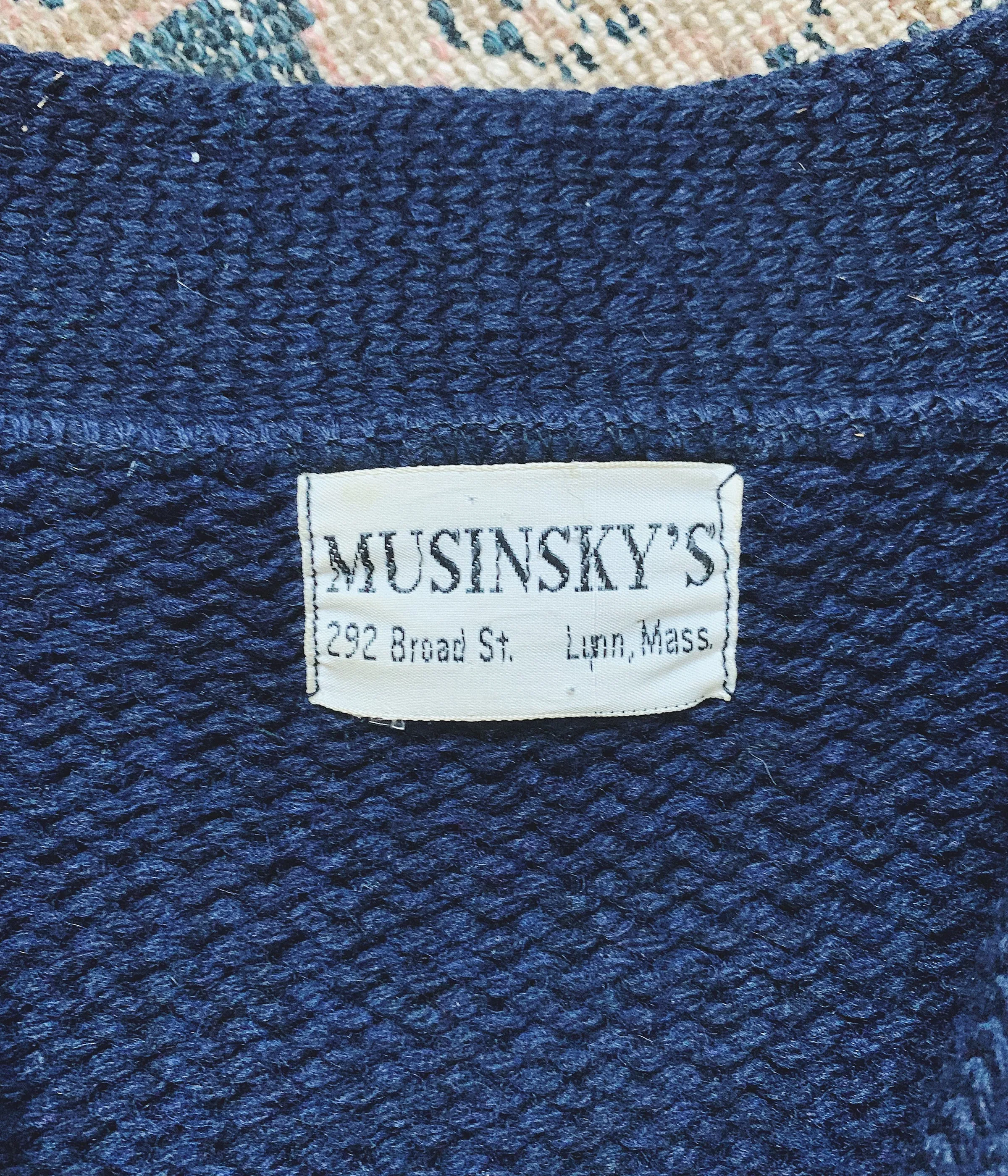 Vintage Musinsky's P Varsity Sweater