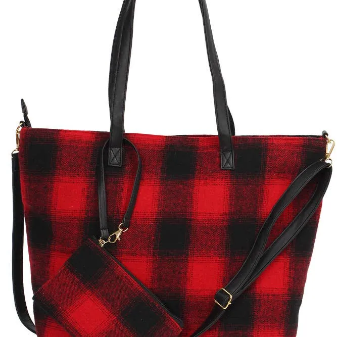 Weekend Tote Bag with Pouch