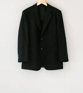 YLÈVE 'Hemp Organic Cotton Canvas Blazer' (Black)