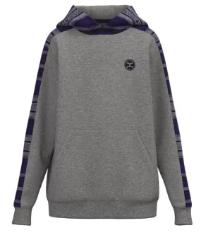 Youth Hooey Canyon Grey/Navy Hoodie